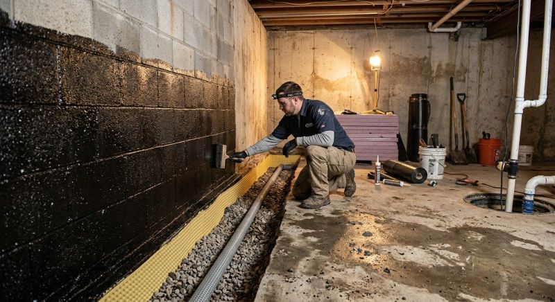 Basement Walls Waterproofing in Grand Rapids, MI