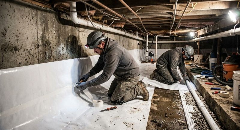 Crawlspace Waterproofing in Fort Collins, CO