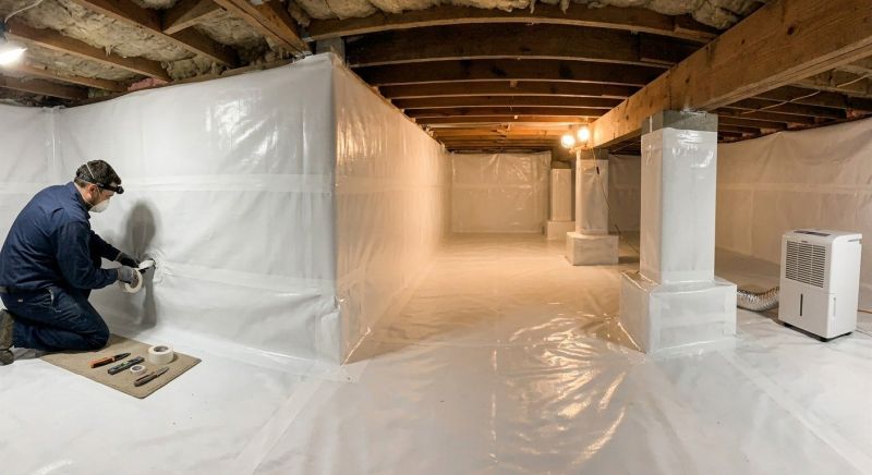 Vapor Barrier Installation in Greenville, SC