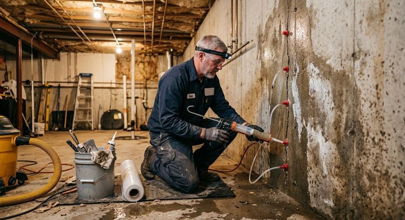 Wet Basement Repair in Fort Wayne, IN